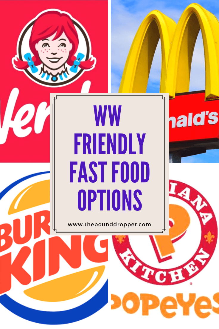 Best fast food on weight watchers
