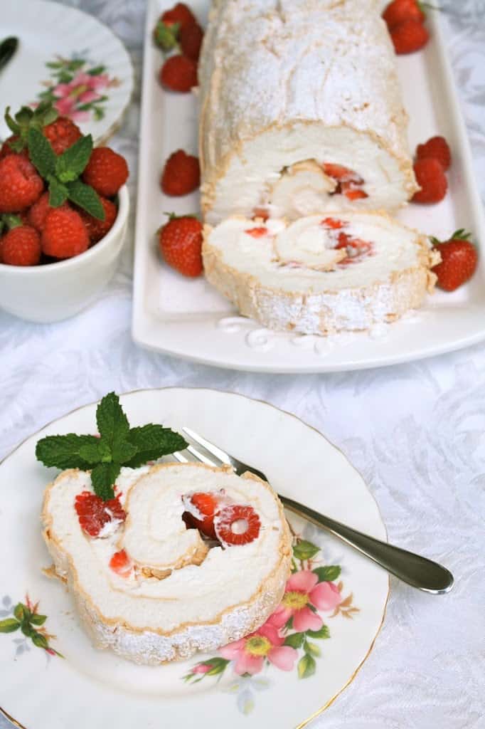 oven-dried strawberries in a bowl