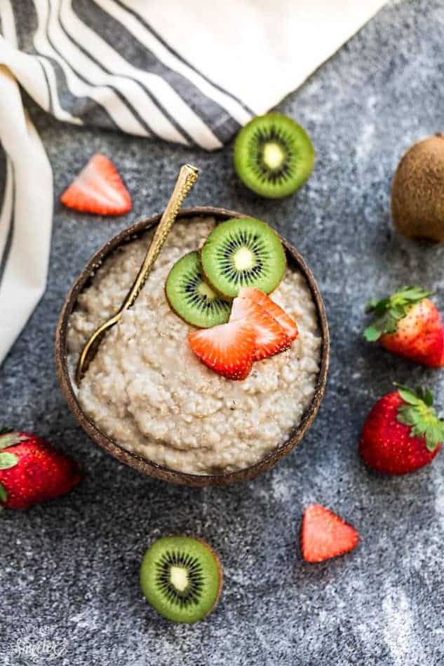 Steel Cut Oats - The Way - Healthy Steel Cut Oatmeal is perfect for busy mornings. The most special is the instructions to make in an Instant Pot pressure cooker or an induction cooker and easy to customize to your favorite flavor.