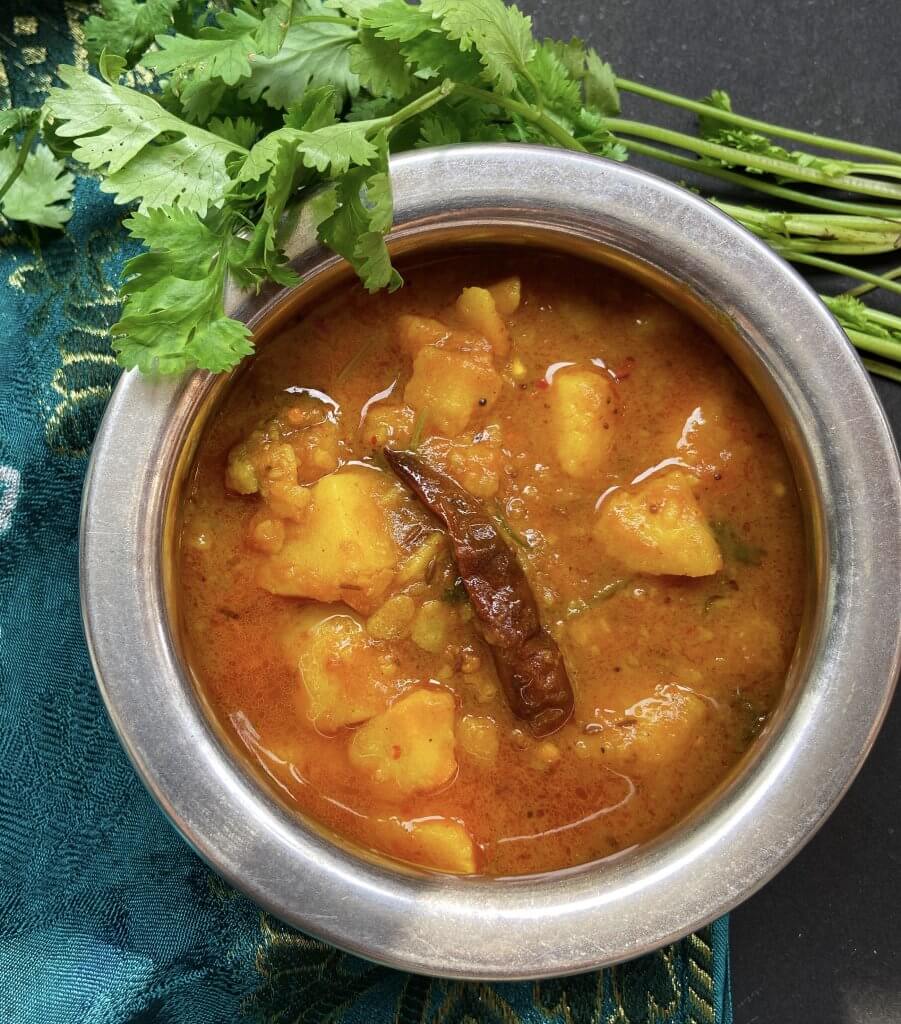 Potato curry without onions and garlic | aloo curry 3