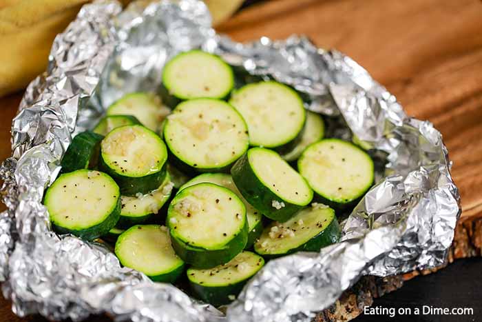 The Zucchini foil wrap recipe is the simplest accompaniment and cleanup is easy. The vegetables taste best from the grill and it is very frugal.