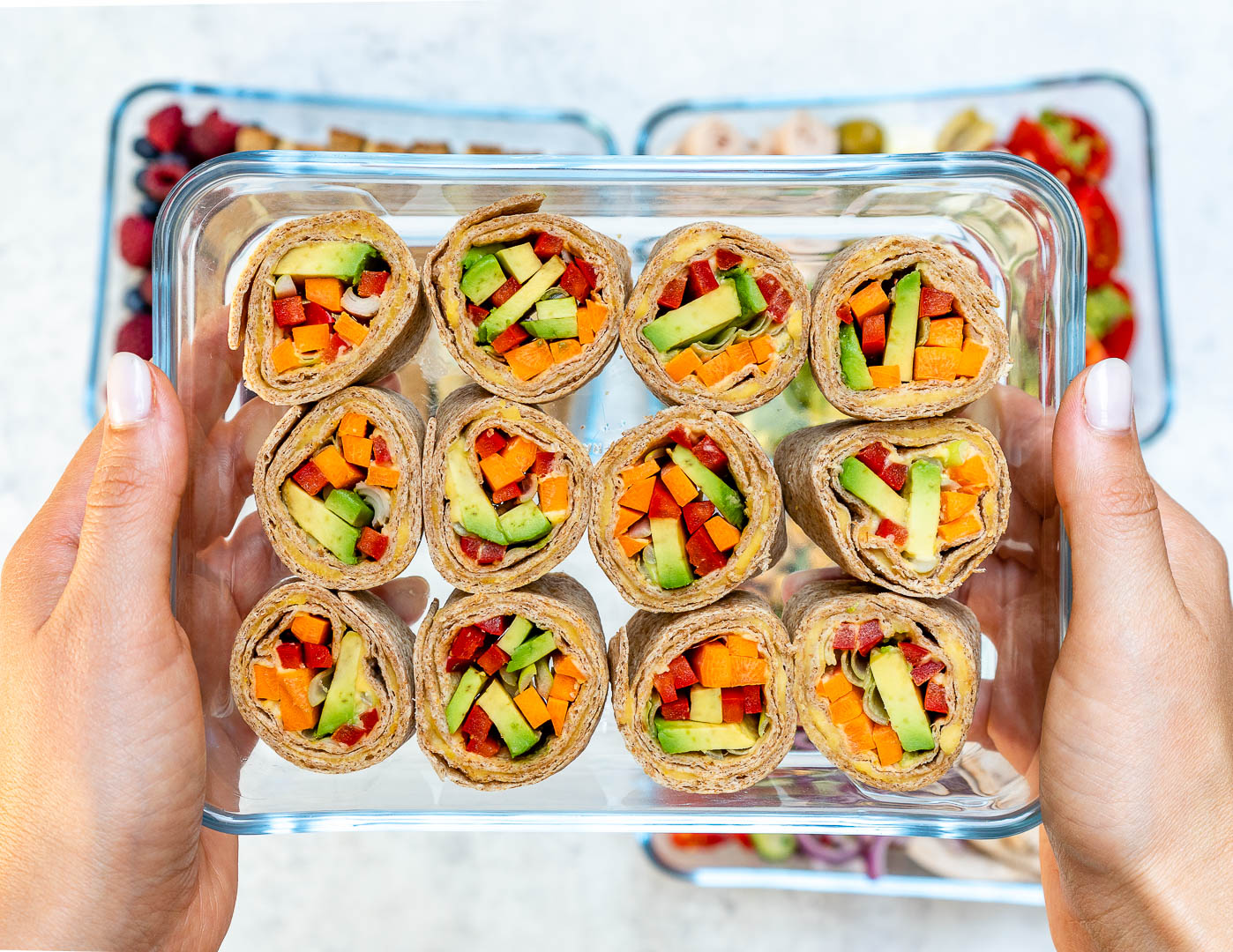 Healthy Lunch Boxes Meal Preparation