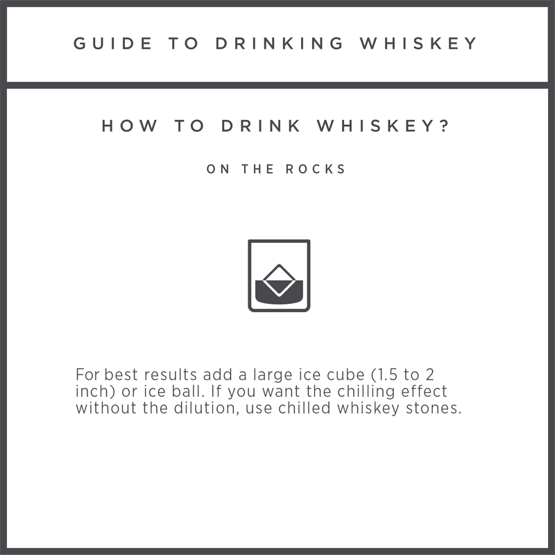 how to drink whiskey on rocks
