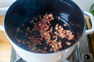 sharp pancetta, if used