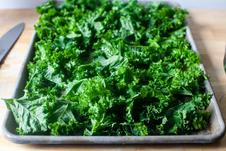 meanwhile, crisp up your kale