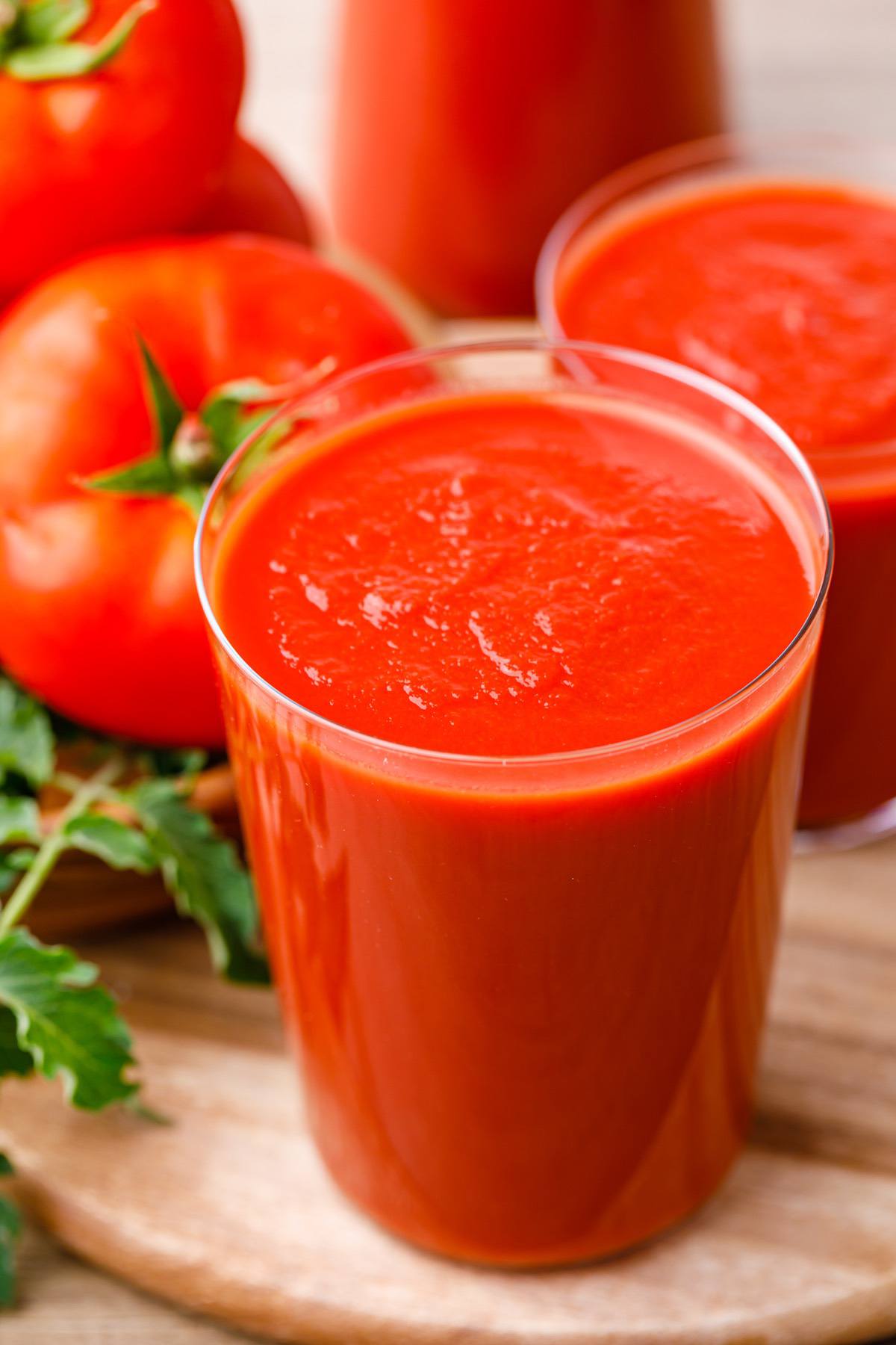Tomato juice recipe