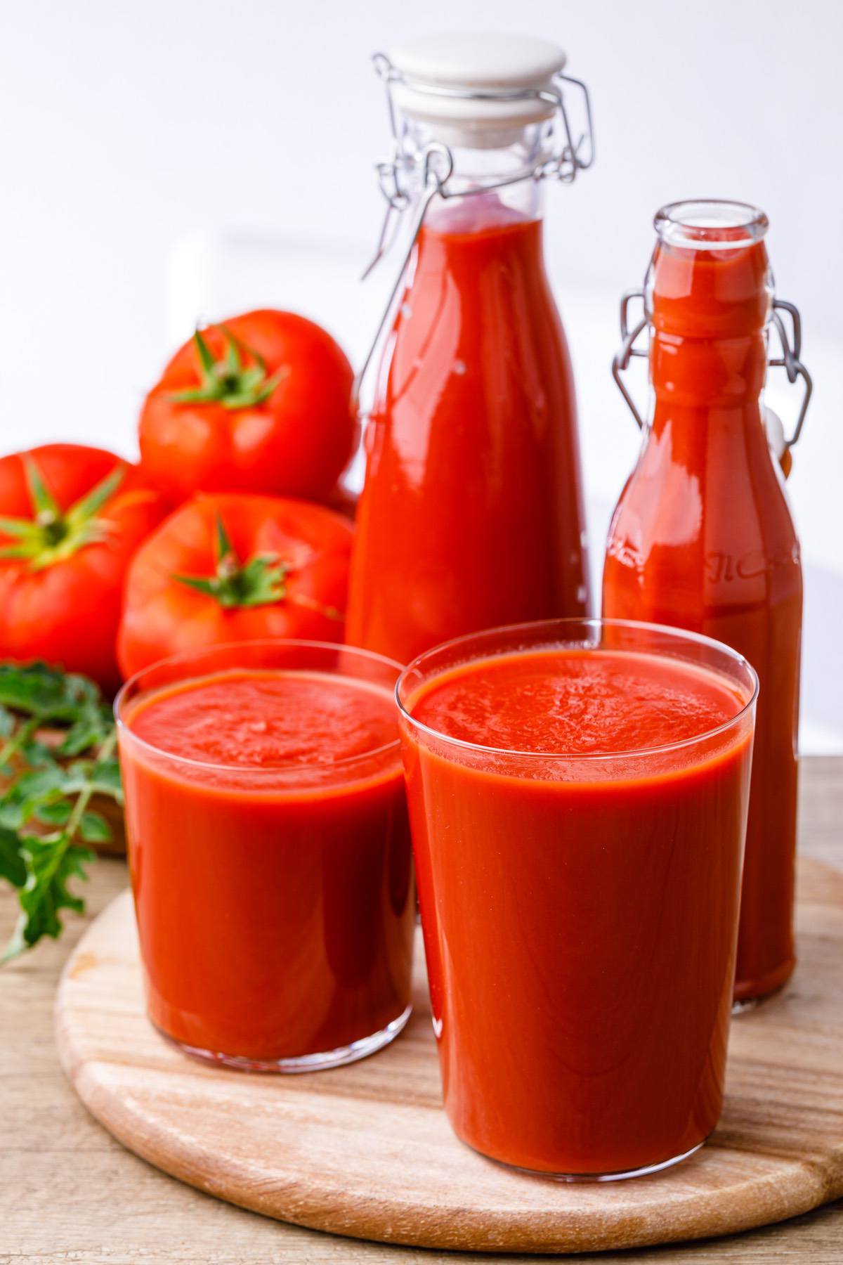 Tomato juice recipe