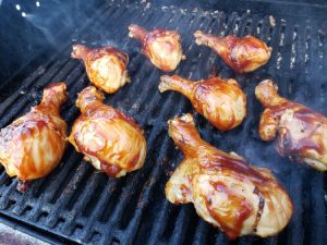 BBQ Chicken Thighs Grilling method is very easy to make chicken thighs soft, juicy and not choked.
