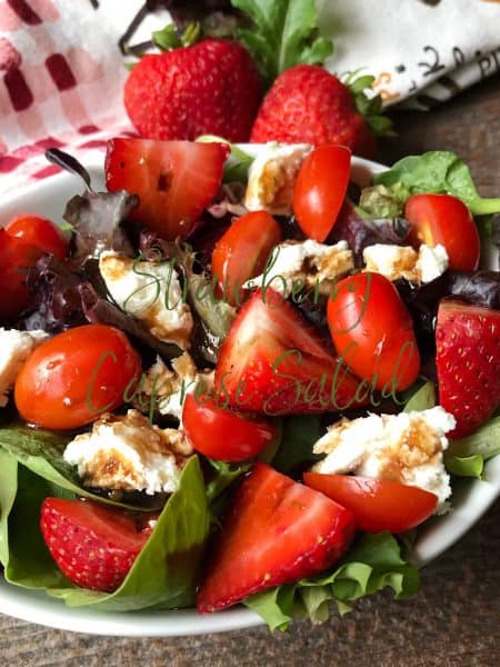 Panera strawberry caprese salad recipe