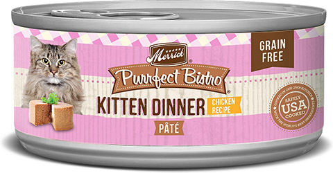 Merrick Purrfect Bistro Kitten Dinner Grain-Free Canned Cat Food
