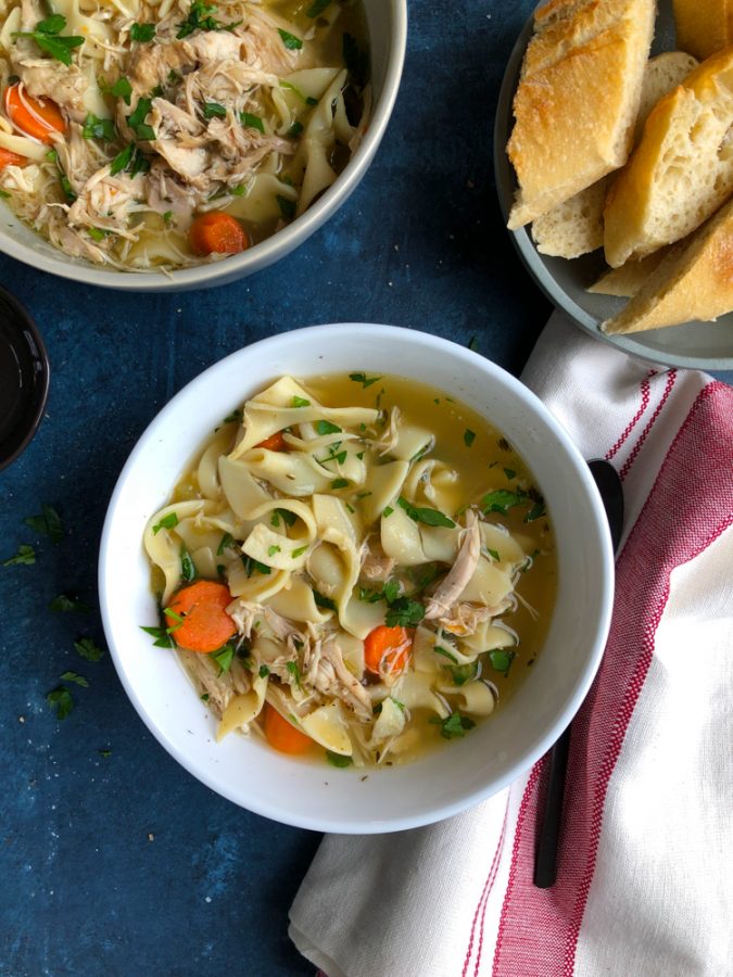 Pressure cooker Chicken Pho! Easier, faster and still full of flavor! You won