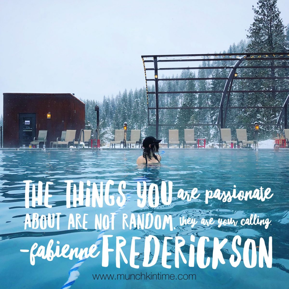 Fabienne Fredrickson - 'Things you are passionate about are not accidental, they are your calling.'