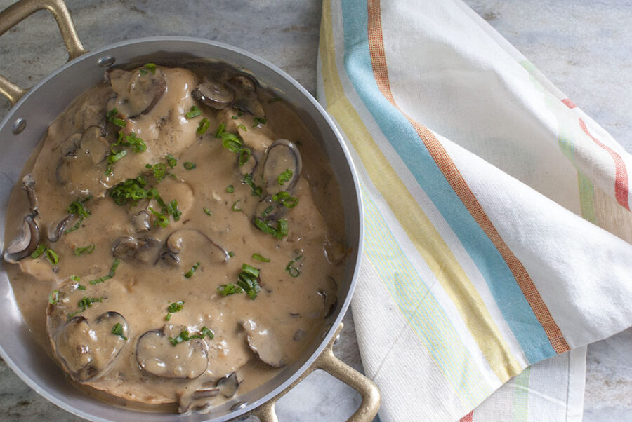 Slow cooker chicken recipe with mushroom soup