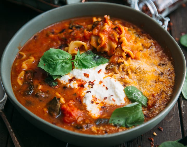 instant pot-soup-mushrooms