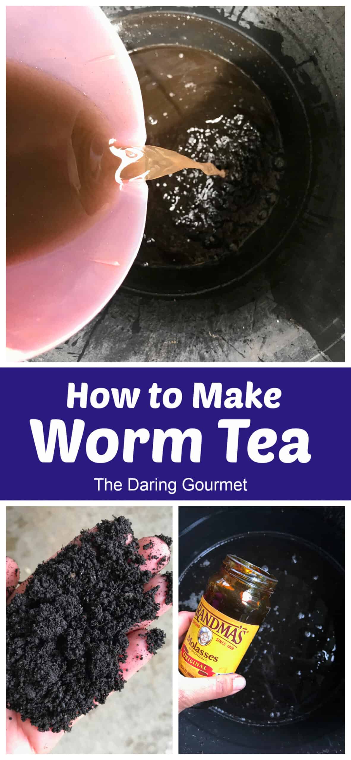 vermicompost tea how to make vermicompost garden recipes