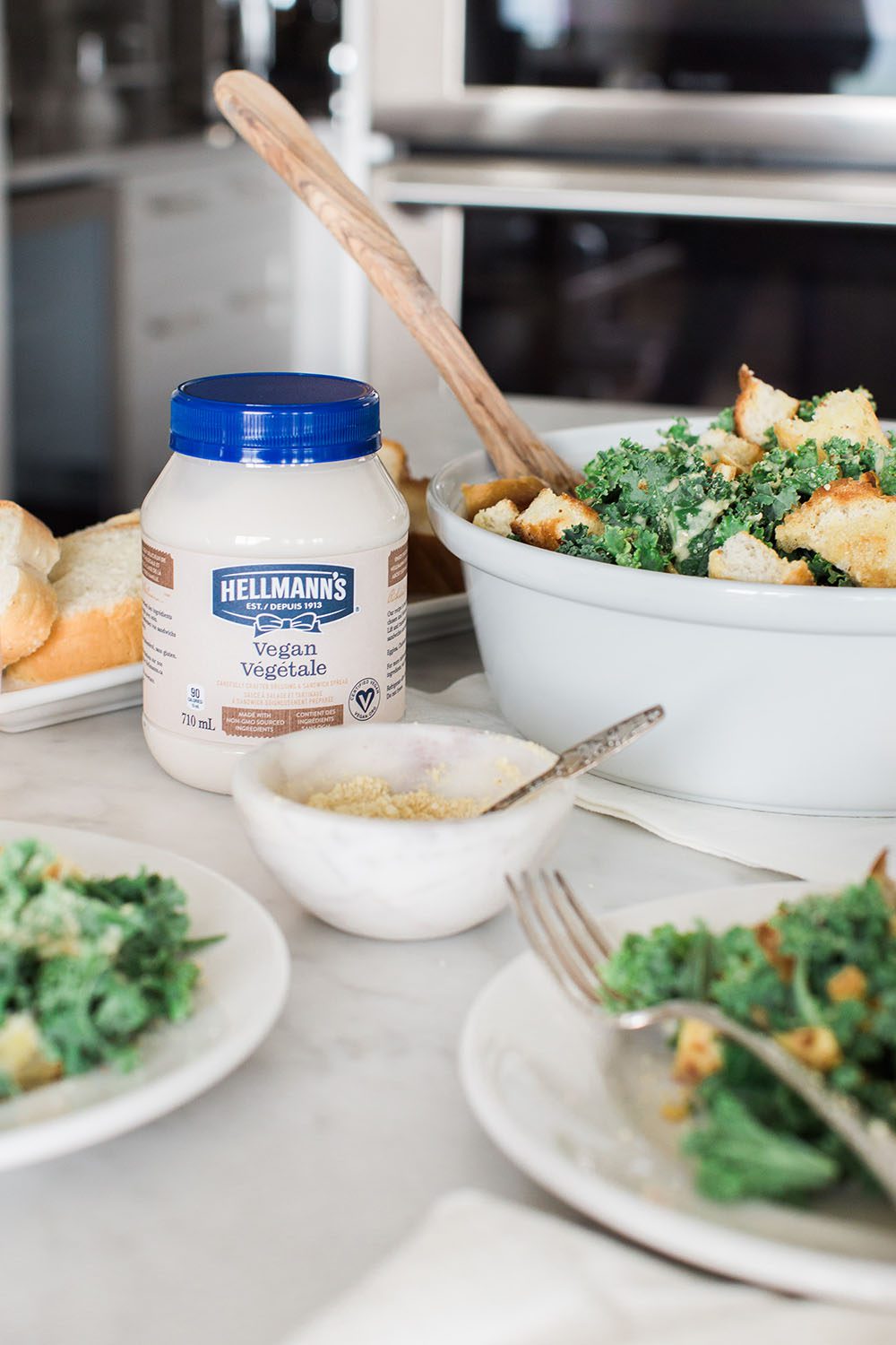 Jillian Harris and Hellmanns Vegan Dressing