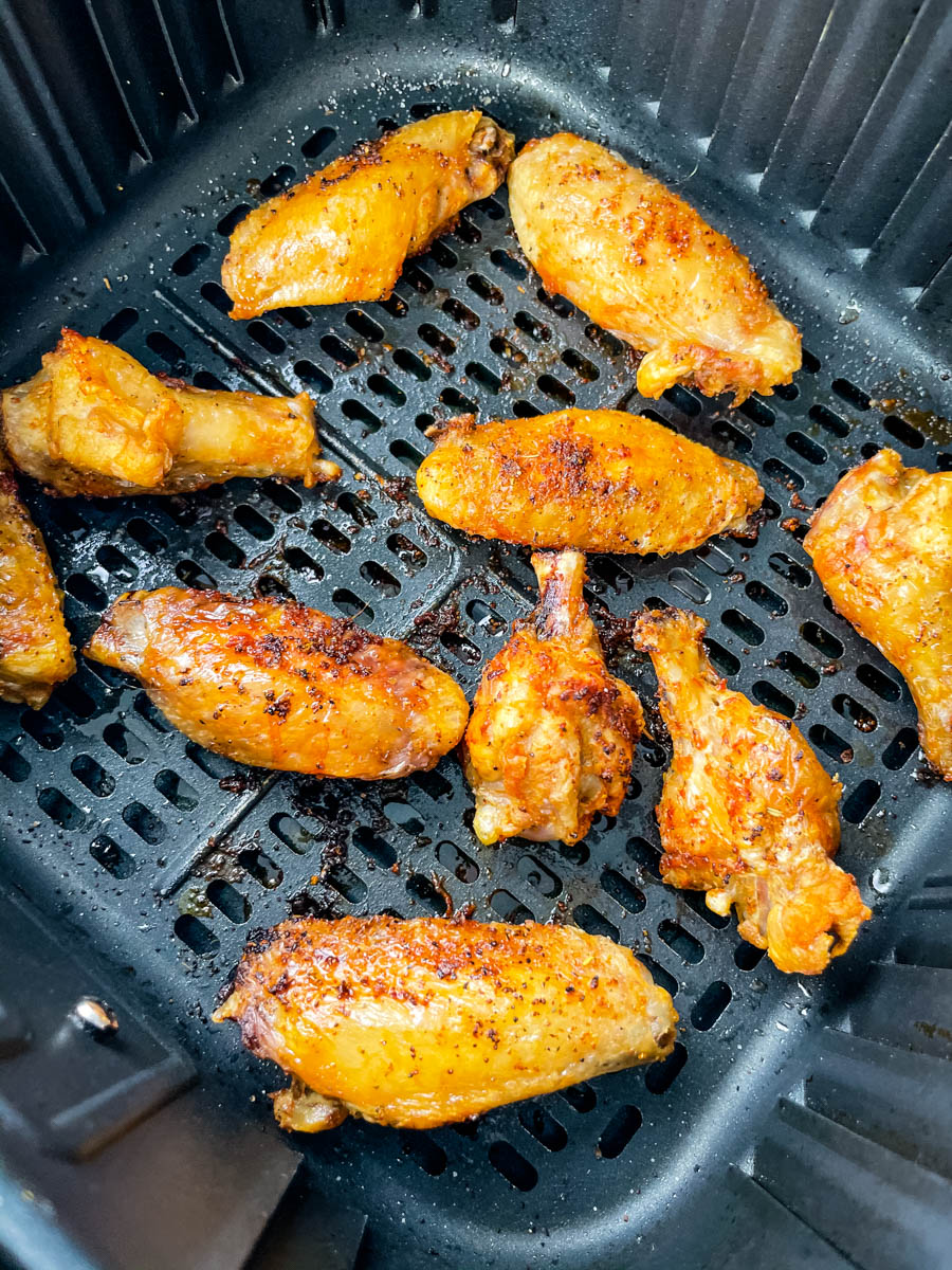 packing frozen chicken wings