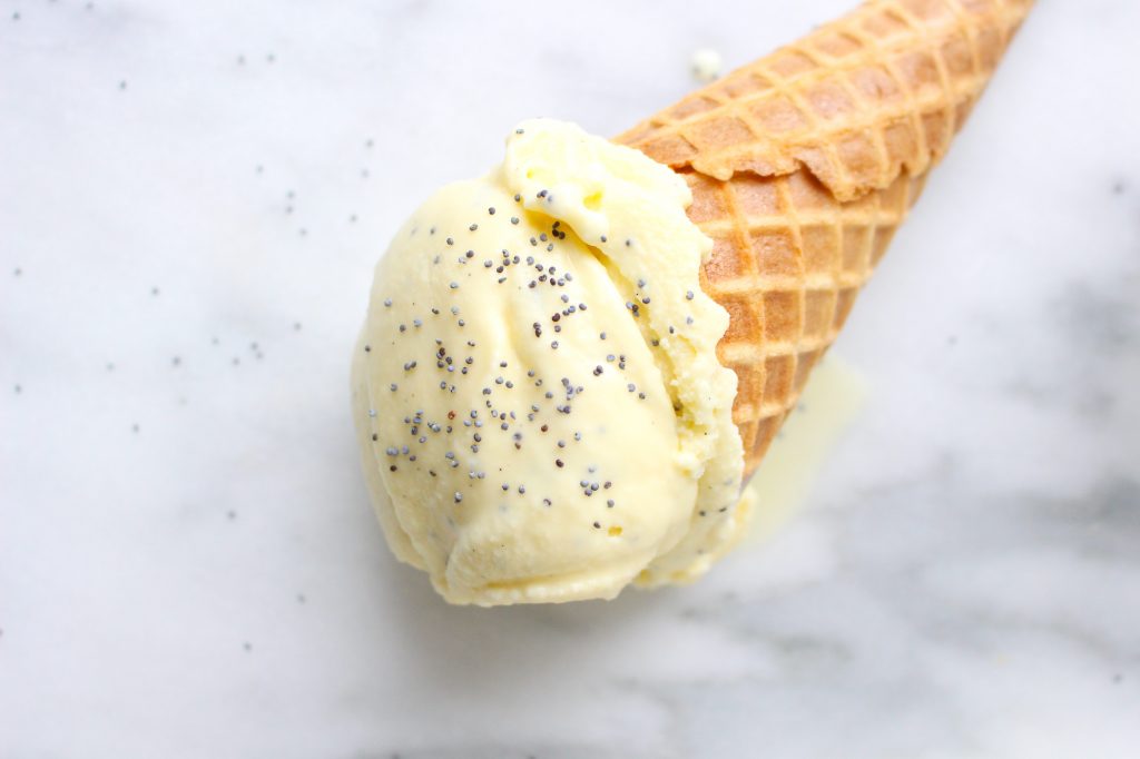 Lemon Poppy Seed Ice Cream | takeoutfood.best