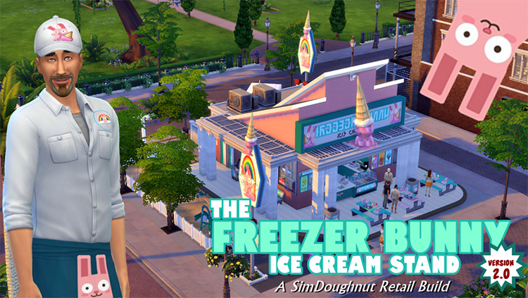 Sims 4 Freezers Bunny Ice Cream Stand