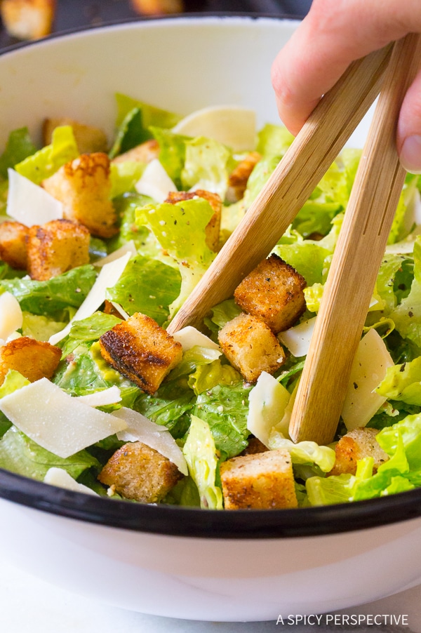 The Best Caesar Steakhouse Salad Recipe