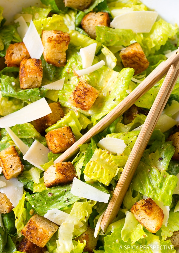 Best Steakhouse Caesar Salad Recipe