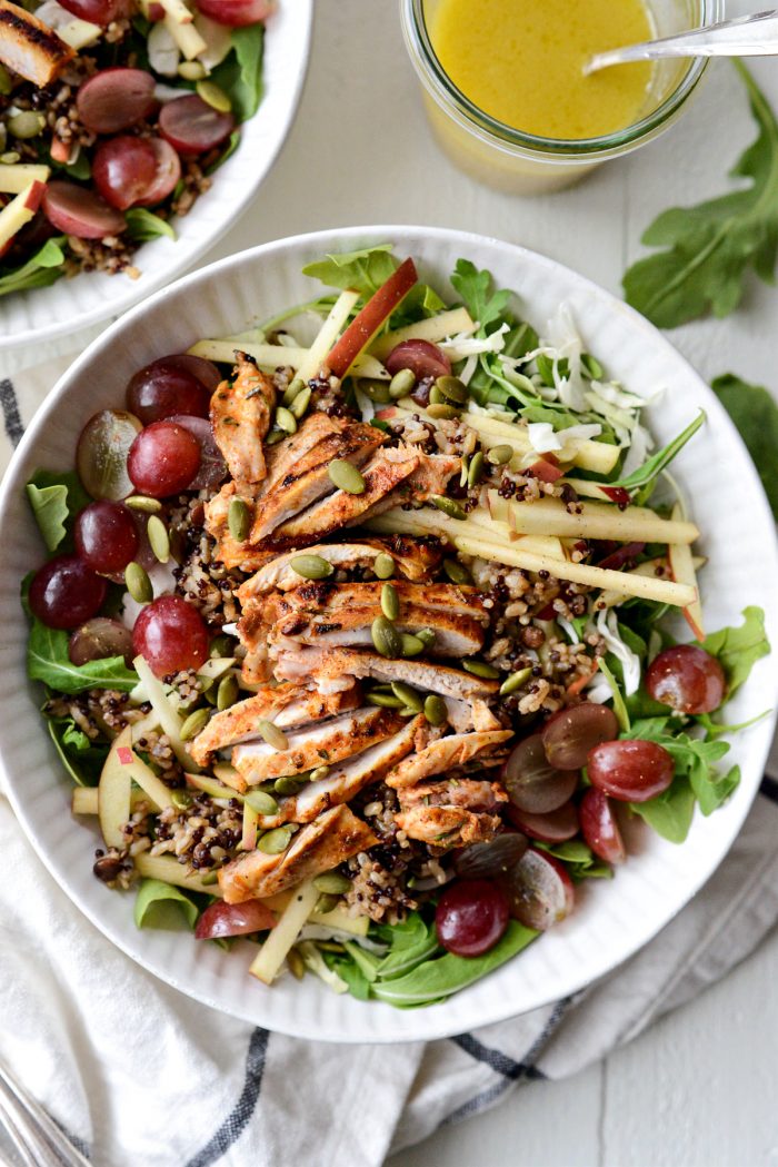 Panera arugula and cereal salad