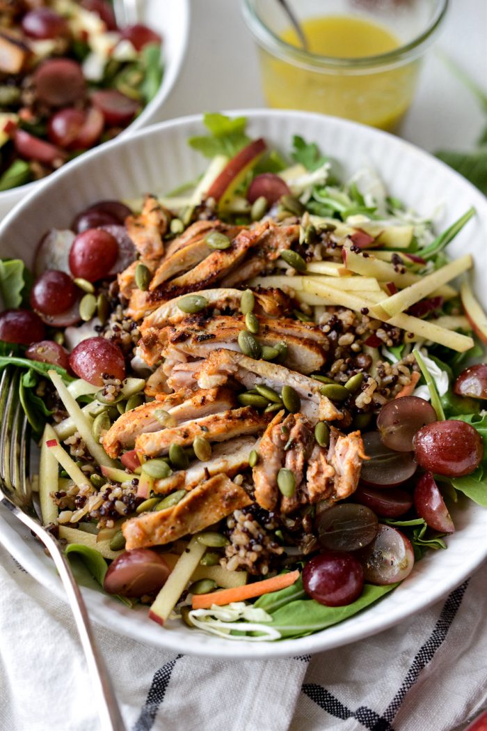 Panera arugula and cereal salad