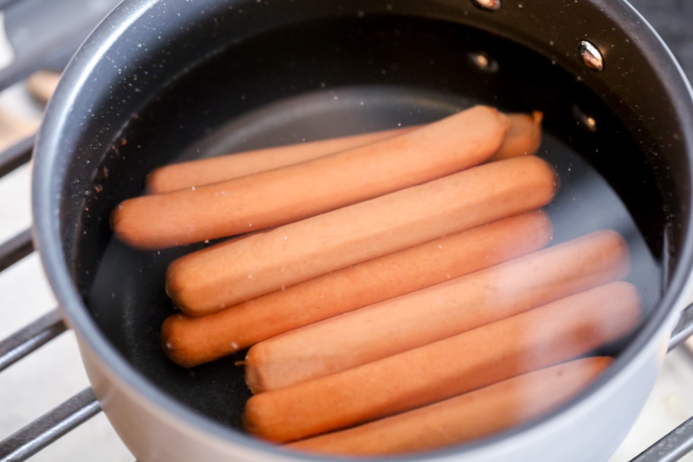 How to boil sausage