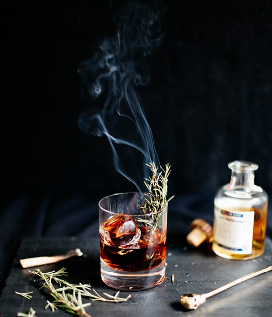 How to make smoked cocktail ~ Sleepy Hollow Cocktail