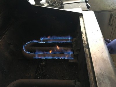 Gas Grill Burner Air Adjustment