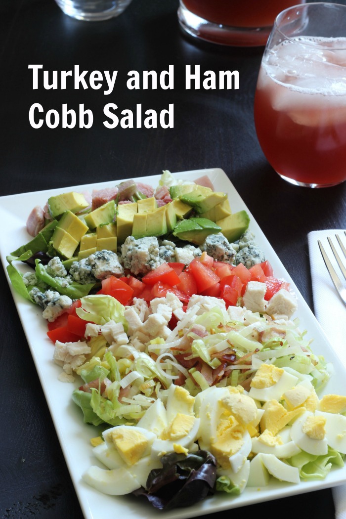 Turkey and Ham Cobb Salad | Cheap delicious food