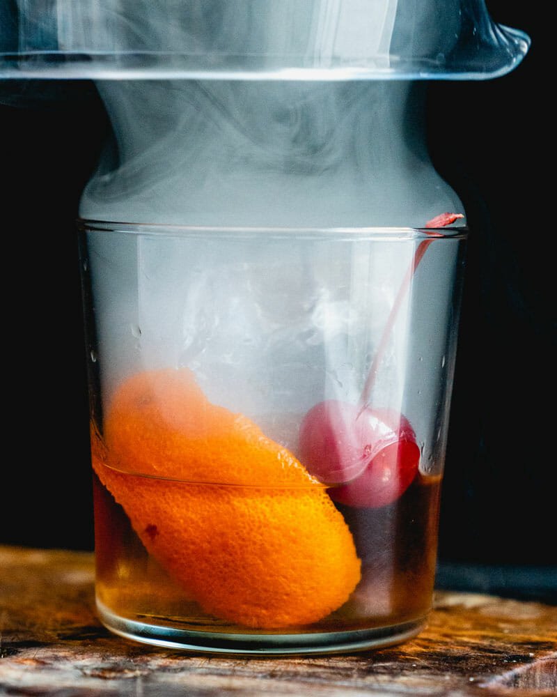 Old fashioned smoked