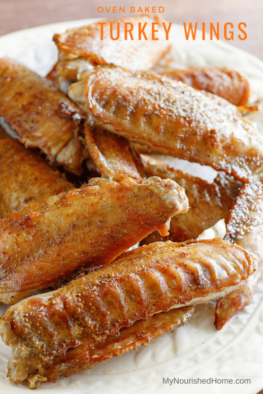 How to roast turkey wings