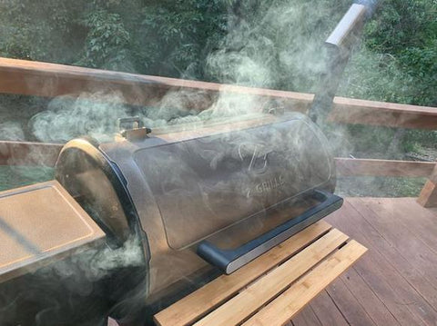 How long does it take to smoke a ham on the grill?
