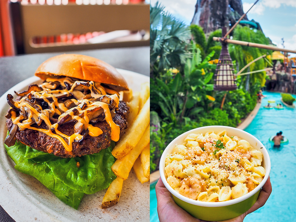 Volcano Bay food