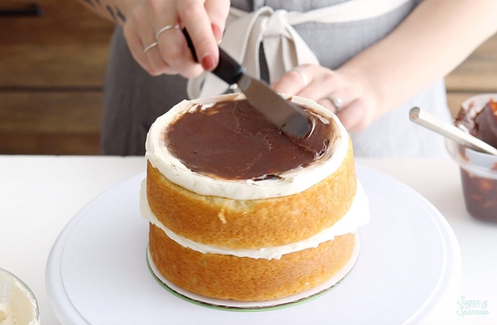 How to use chocolate ganache cake