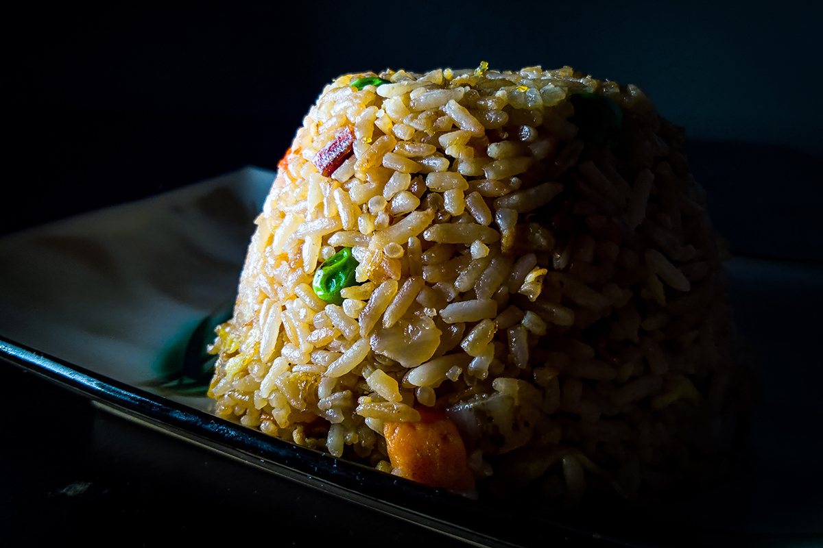 A place of fried rice.
