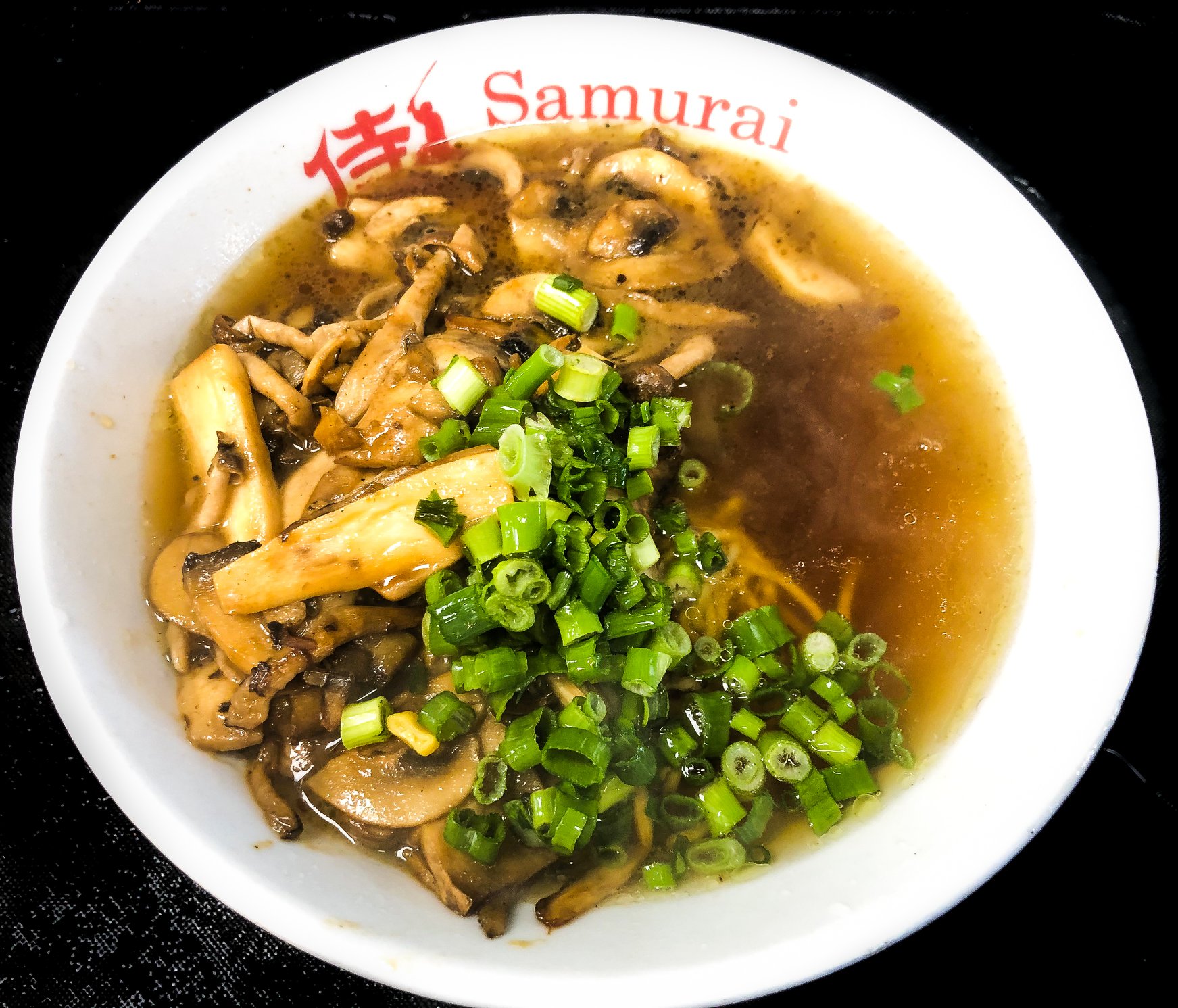 Kinoko Shouyu Ramen at Samurai Noodle