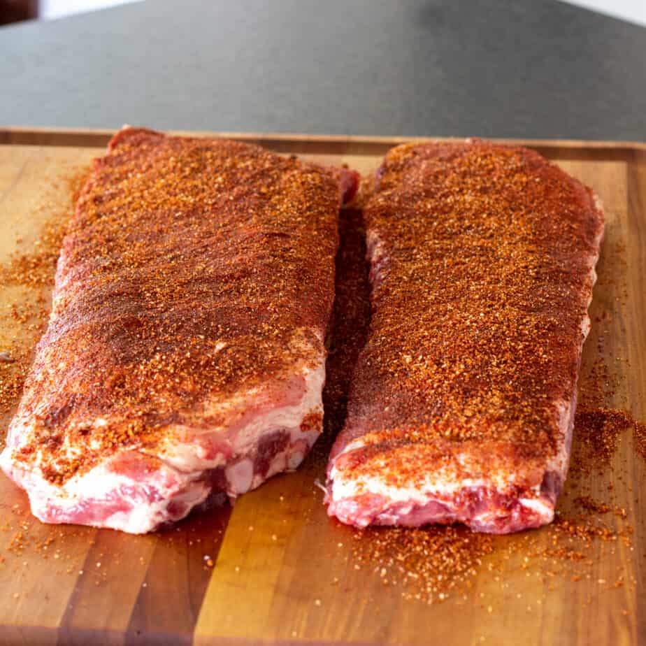 seasoned spare ribs