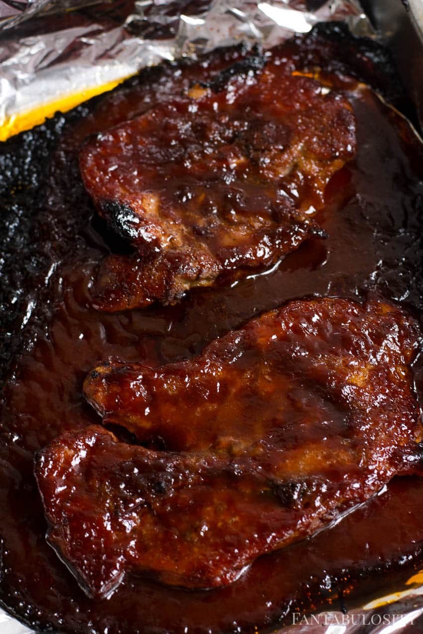 Grilled pork steak recipe: BBQ