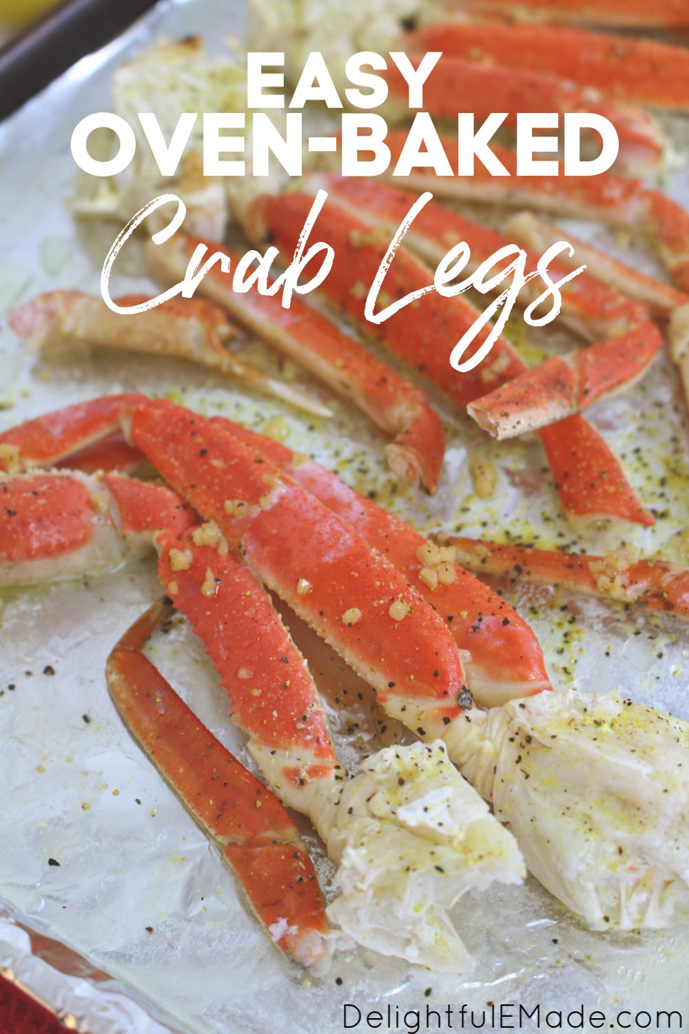 Want to know how to make Snow Crab Legs in the oven? With just 5 ingredients, this simple grilled crab legs recipe is quick and easy. Perfect for your holiday parties and dinners!