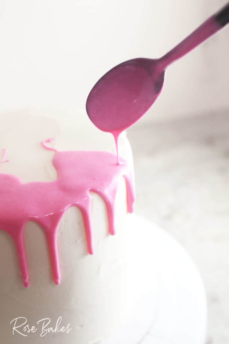 How to make a drip cake