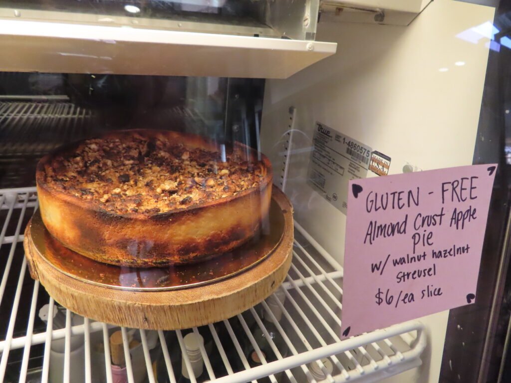 Carmel Belle's gluten-free cake.