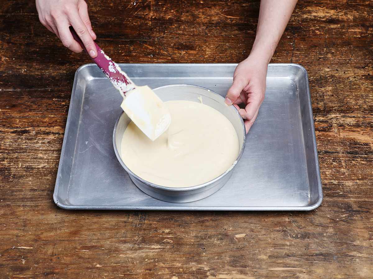 Tres Leches Cake Mix in Baking Pan