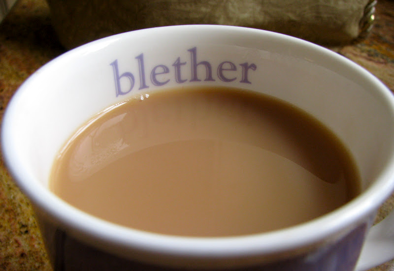 Close-up of a true English cup of tea