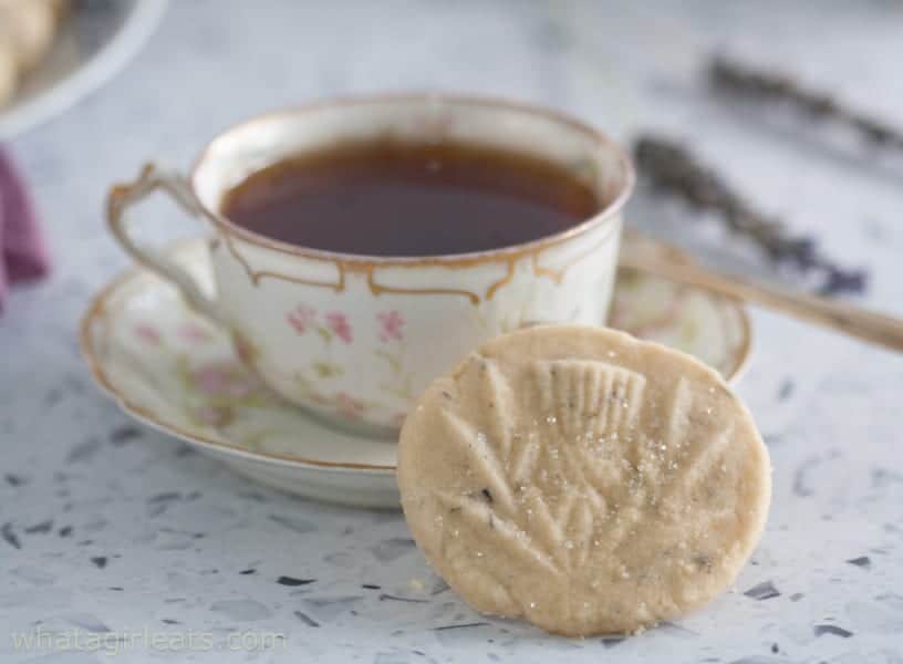 cup of tea and shortbread