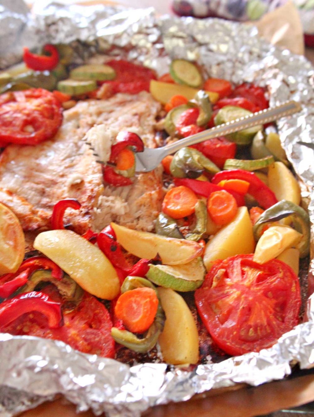 fish oven in foil