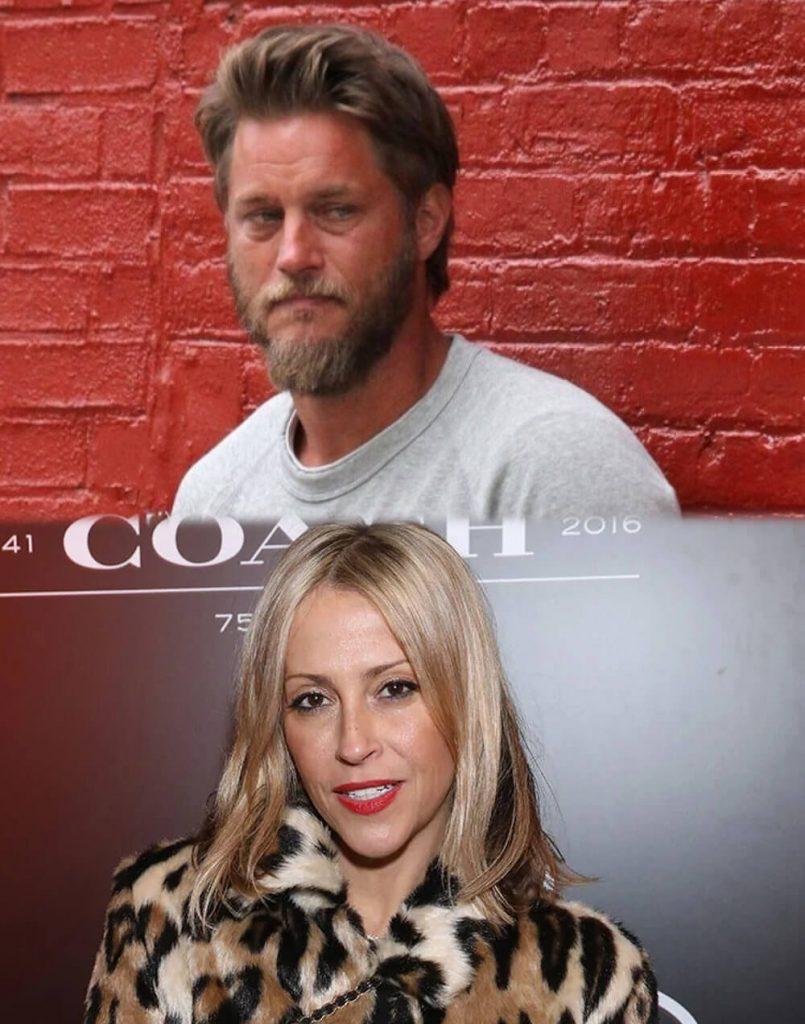 Travis Fimmel and his ex Nicole Appleton