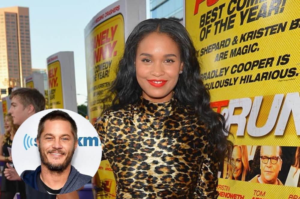 Travis Fimmel with Joy Bryant