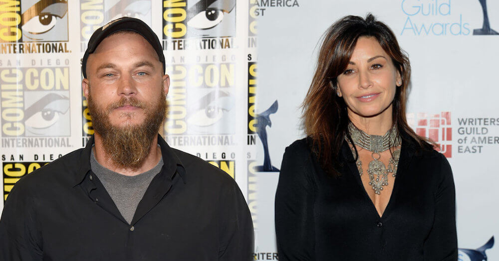 Travis Fimmel and his ex-girlfriend Gina Gershon